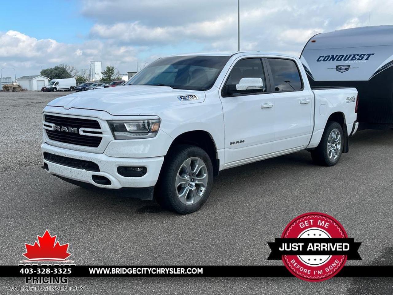 Used 2019 RAM 1500 Big Horn 5.7L Hemi - Bucket Seats - 3.92 Rear Towing - Off Road Pkg - LED Lights - Navigation - 20 Wheels for sale in Lethbridge, AB