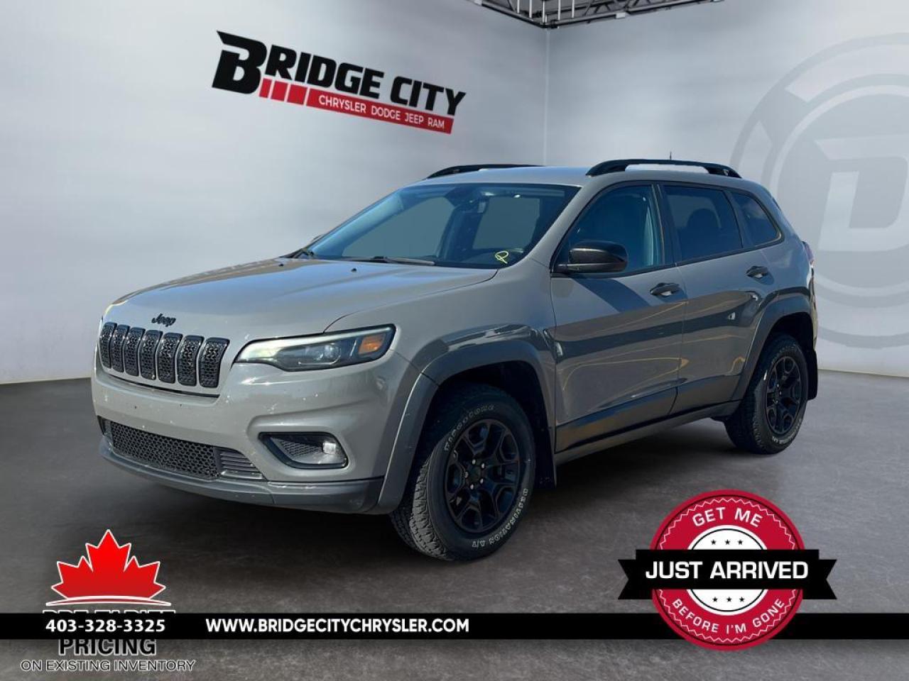 Used 2022 Jeep Cherokee Sport 3.2L V6 - Cherokee X Pkg - LED Lights - Heated Seats - Remote Start - Apple Car Play/Android Auto - 4x4 for sale in Lethbridge, AB