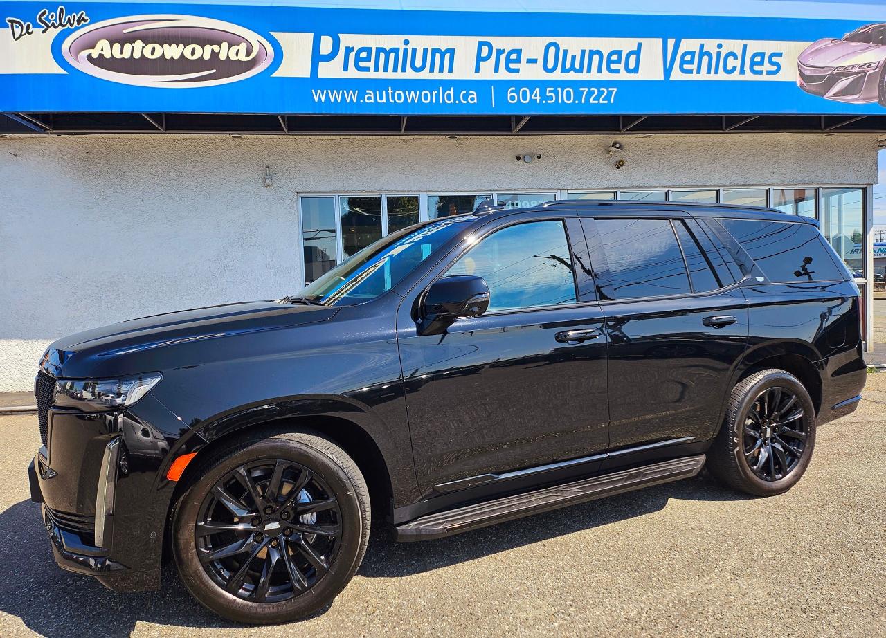 Used 2021 Cadillac Escalade 4WD Sport *AKG, ONYX Pkg, DRIVER ASSIST TECH, DVD* for sale in Langley, BC