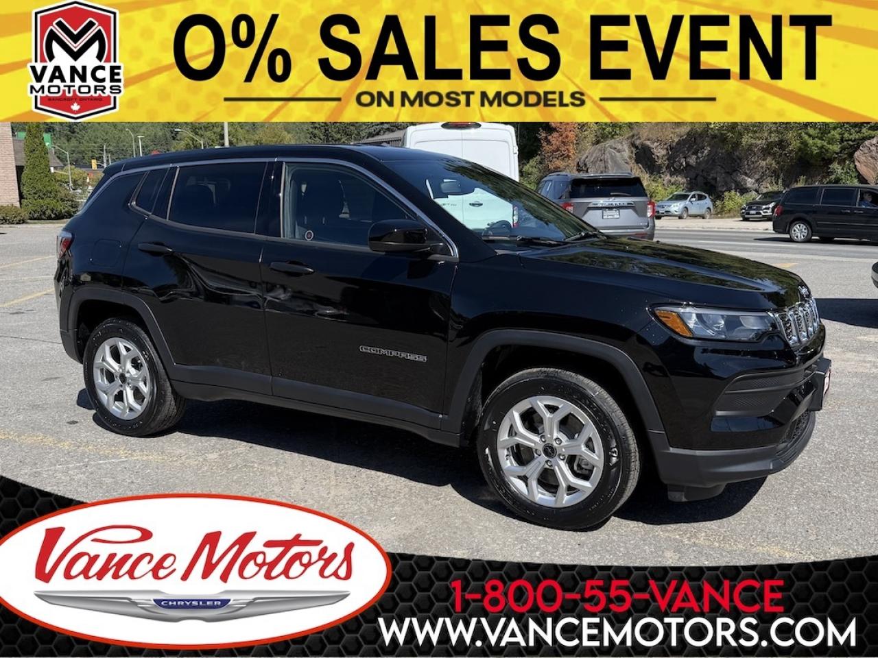 New 2025 Jeep Compass sport 4x4 for sale in Bancroft, ON