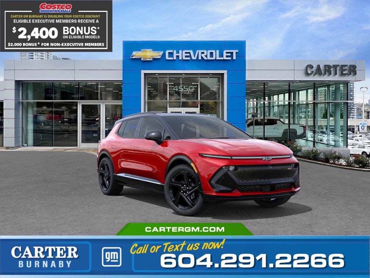 New 2025 Chevrolet Equinox RS FWD | Double Costco Bonus: Up to $2,400! for sale in Burnaby, BC