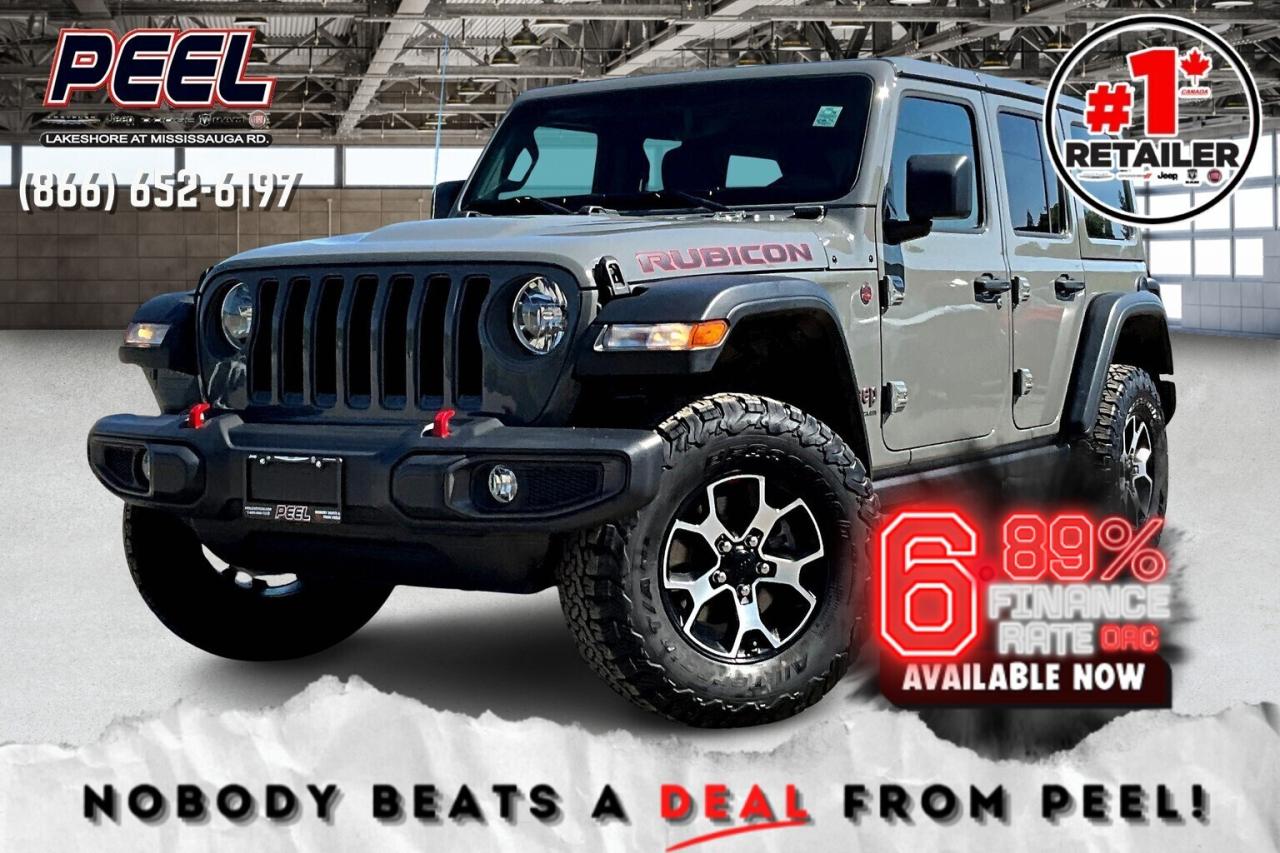 Used 2023 Jeep Wrangler Rubicon | Cloth Bucket Seats | Alpine | NAV | 4X4 for sale in Mississauga, ON