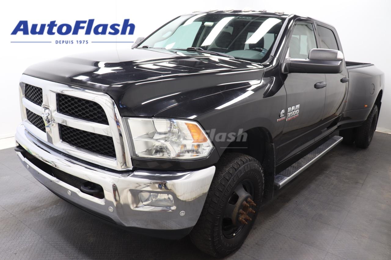 Used 2016 RAM 3500 SLT, 6.7L CUMMINS DIESEL, ROUES DOUBLES, BLUETOOTH for sale in Saint-Hubert, QC