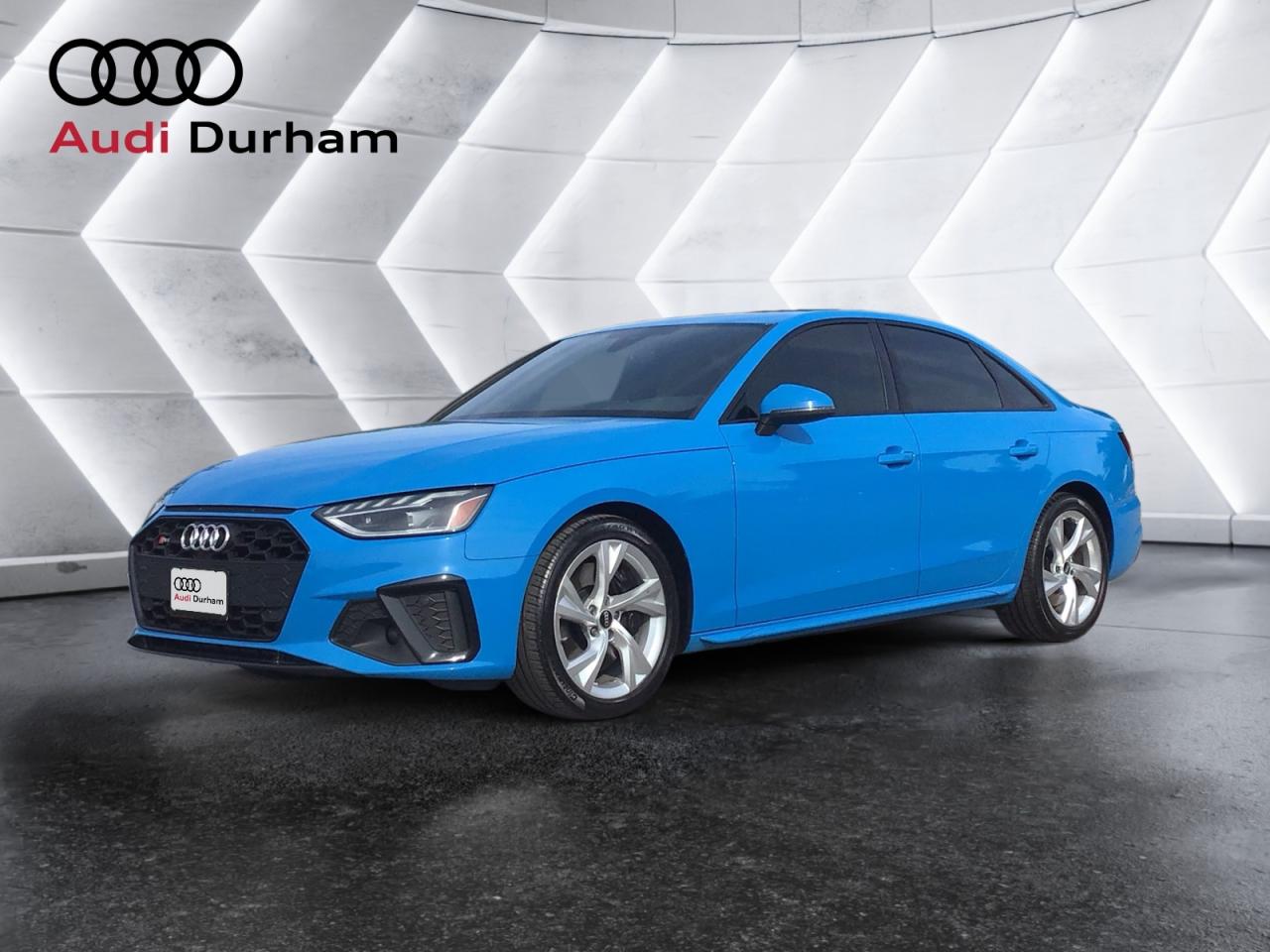 Used 2021 Audi S4 3.0T Progressiv + Black Optics Pkg | Apple CarPlay for sale in Whitby, ON