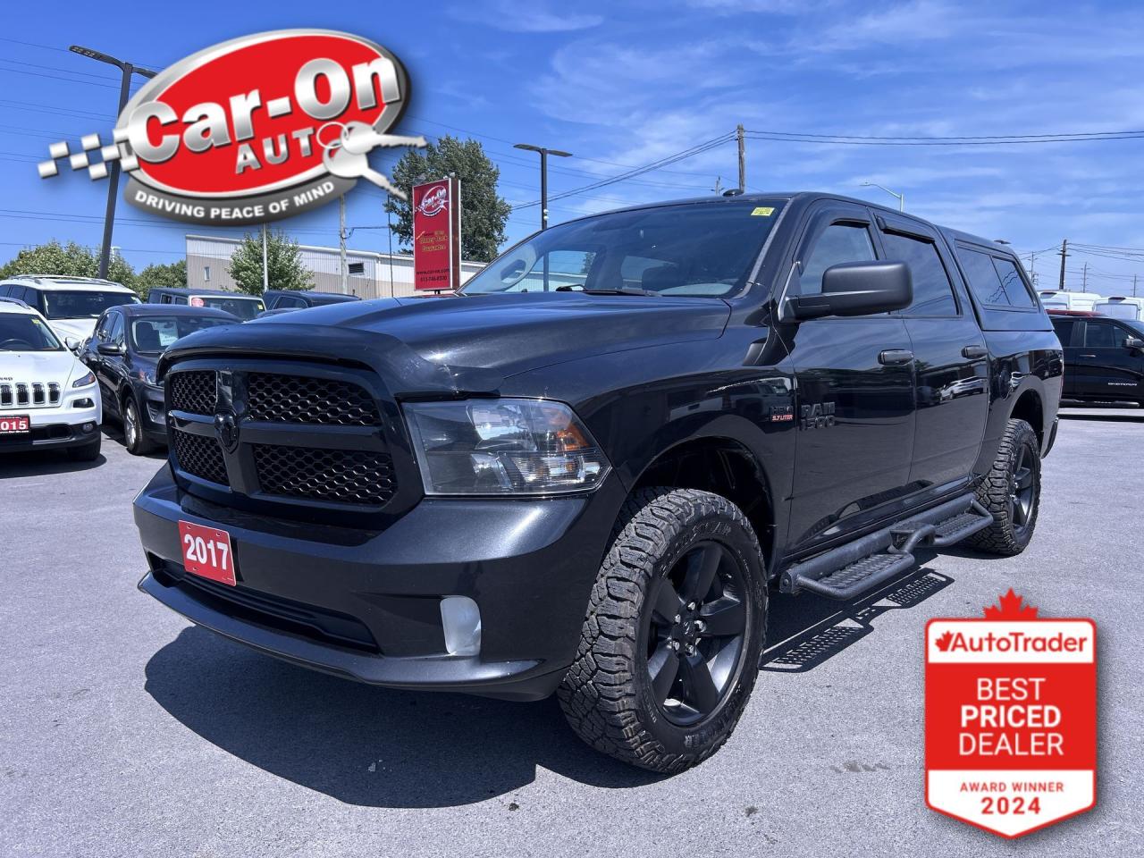 Used 2017 RAM 1500 EXPRESS 4X4 | BLACK PKG | CREW | BOX CAP | TOW PKG for sale in Ottawa, ON