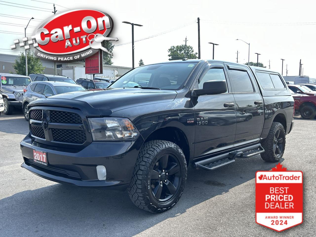 Used 2017 RAM 1500 EXPRESS 4X4 | 5.7L V8 |  BLACK PKG | CREW |BOX CAP for sale in Ottawa, ON