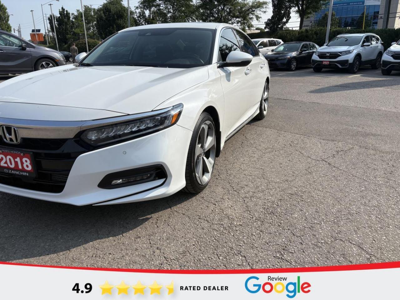 Used 2018 Honda Accord Sedan Leather Seats| Navigation| Sunroof| Blind Spot Sen for sale in Vaughan, ON
