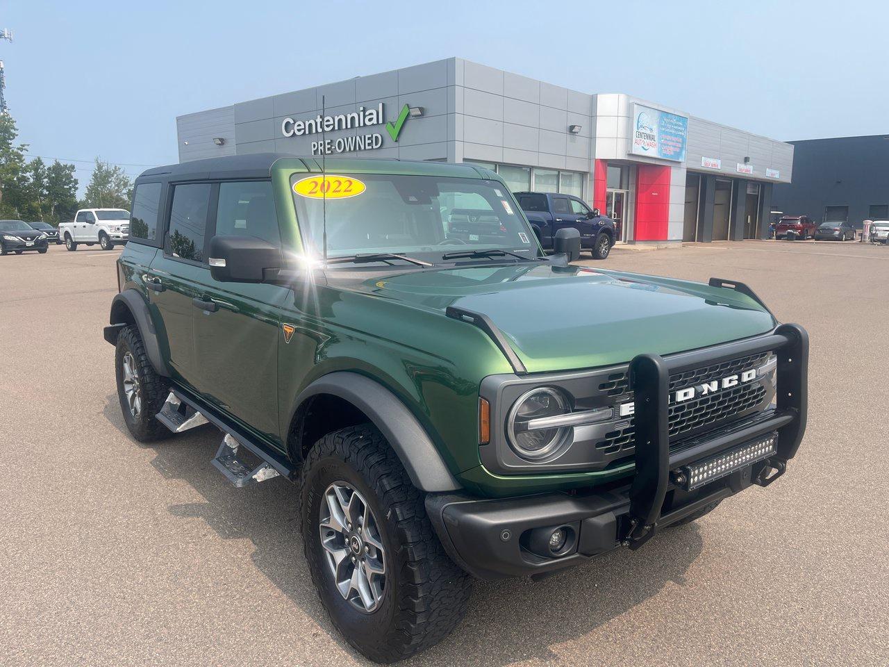 Used 2022 Ford Bronco Badlands 4X4 for sale in Charlottetown, PE