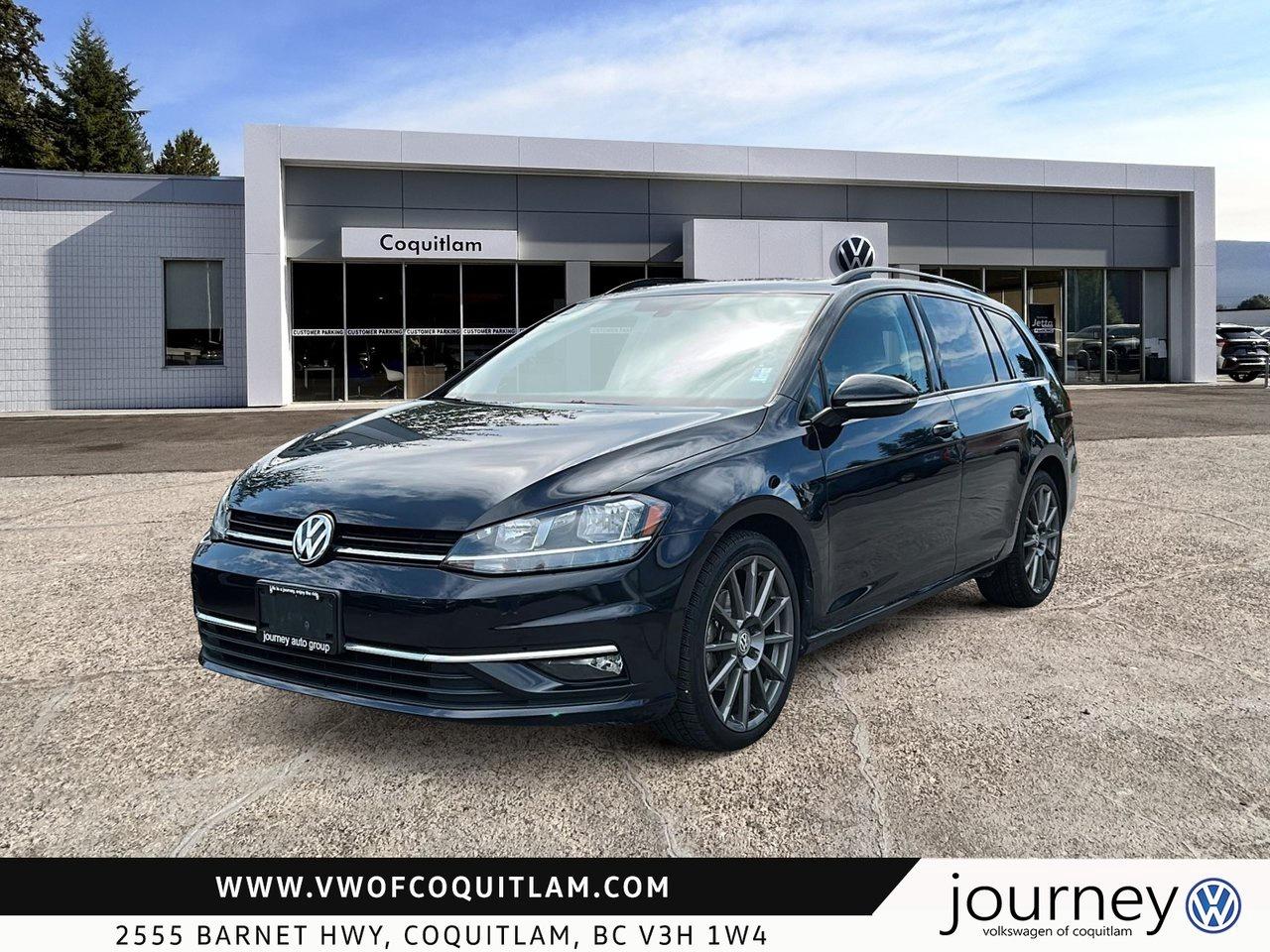Used 2018 Volkswagen Golf Sportwagen 1.8T Cmfrtline DSG 6sp at w/Tip 4MOTION for sale in Coquitlam, BC