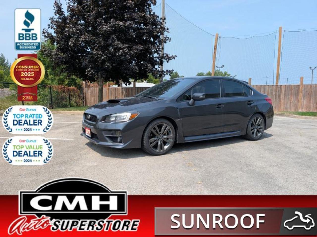 Used 2016 Subaru WRX Sport-tech Package  **BLIND SPOT - LEATHER** for sale in St. Catharines, ON