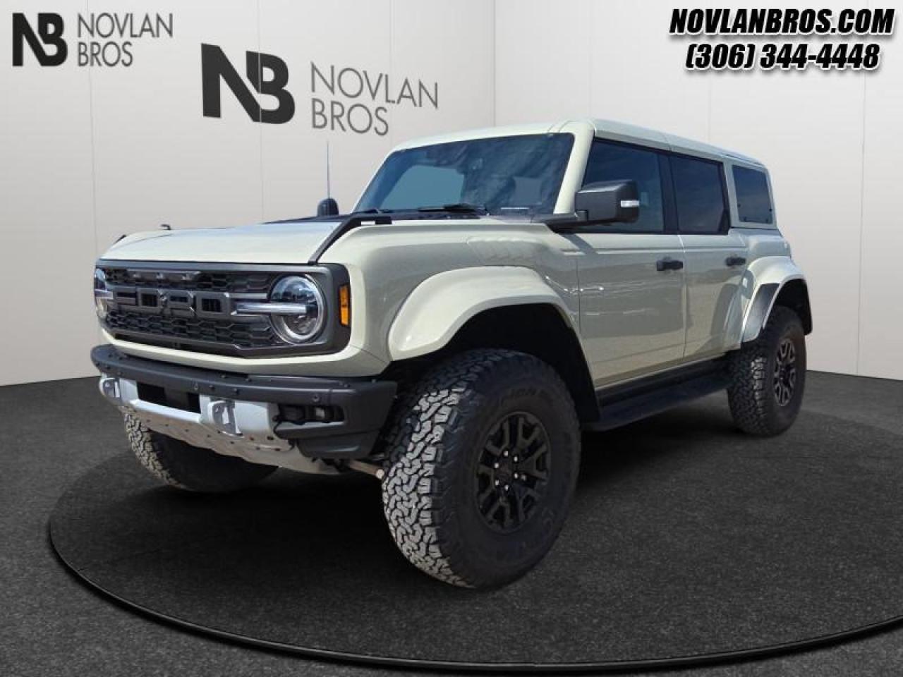 New 2025 Ford Bronco Raptor  - Leather Seats for sale in Paradise Hill, SK