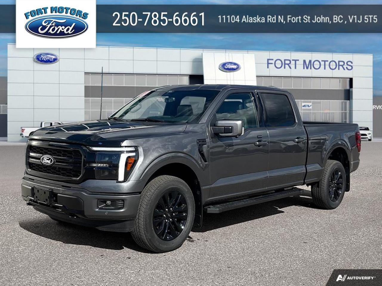 New 2025 Ford F-150 LARIAT® for sale in Fort St John, BC
