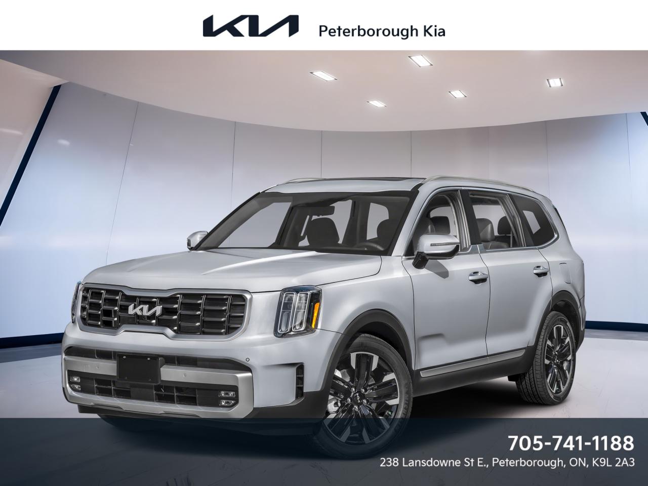 New 2025 Kia Telluride SX Limited AWD w/Black Interior for sale in Peterborough, ON