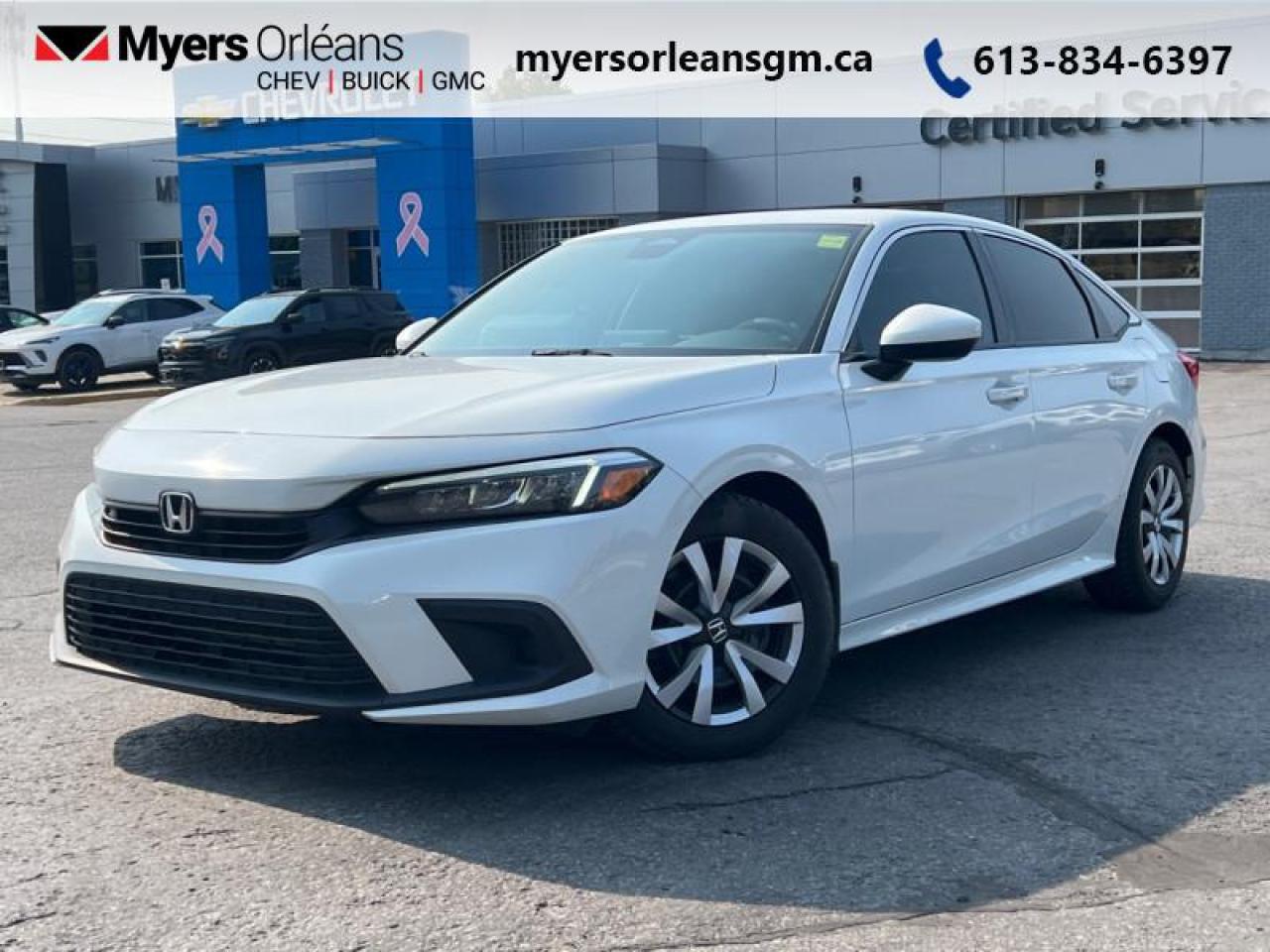 Used 2022 Honda Civic Sedan LX  - Android Auto -  Heated Seats for sale in Orleans, ON