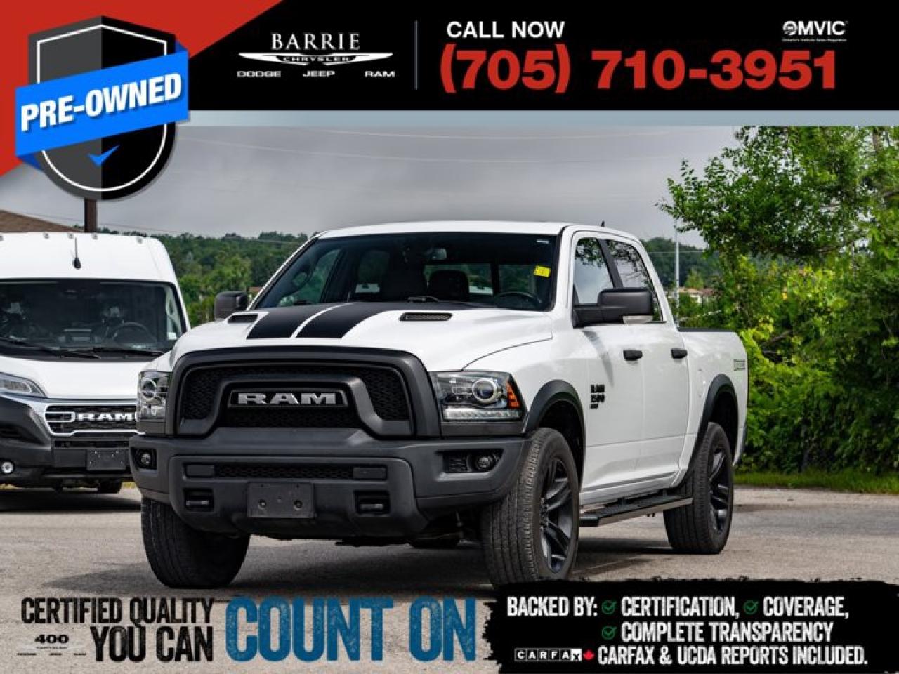Used 2021 RAM 1500 Classic WARLOCK for sale in Barrie, ON