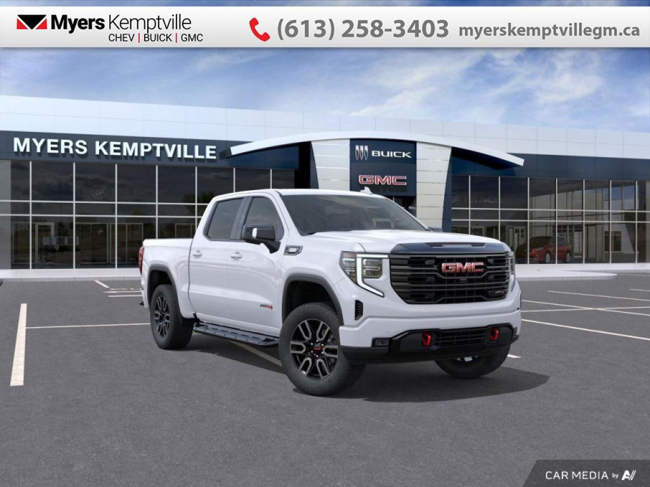 New 2025 GMC Sierra 1500 AT4  - Leather Seats - Diesel Engine for sale in Kemptville, ON