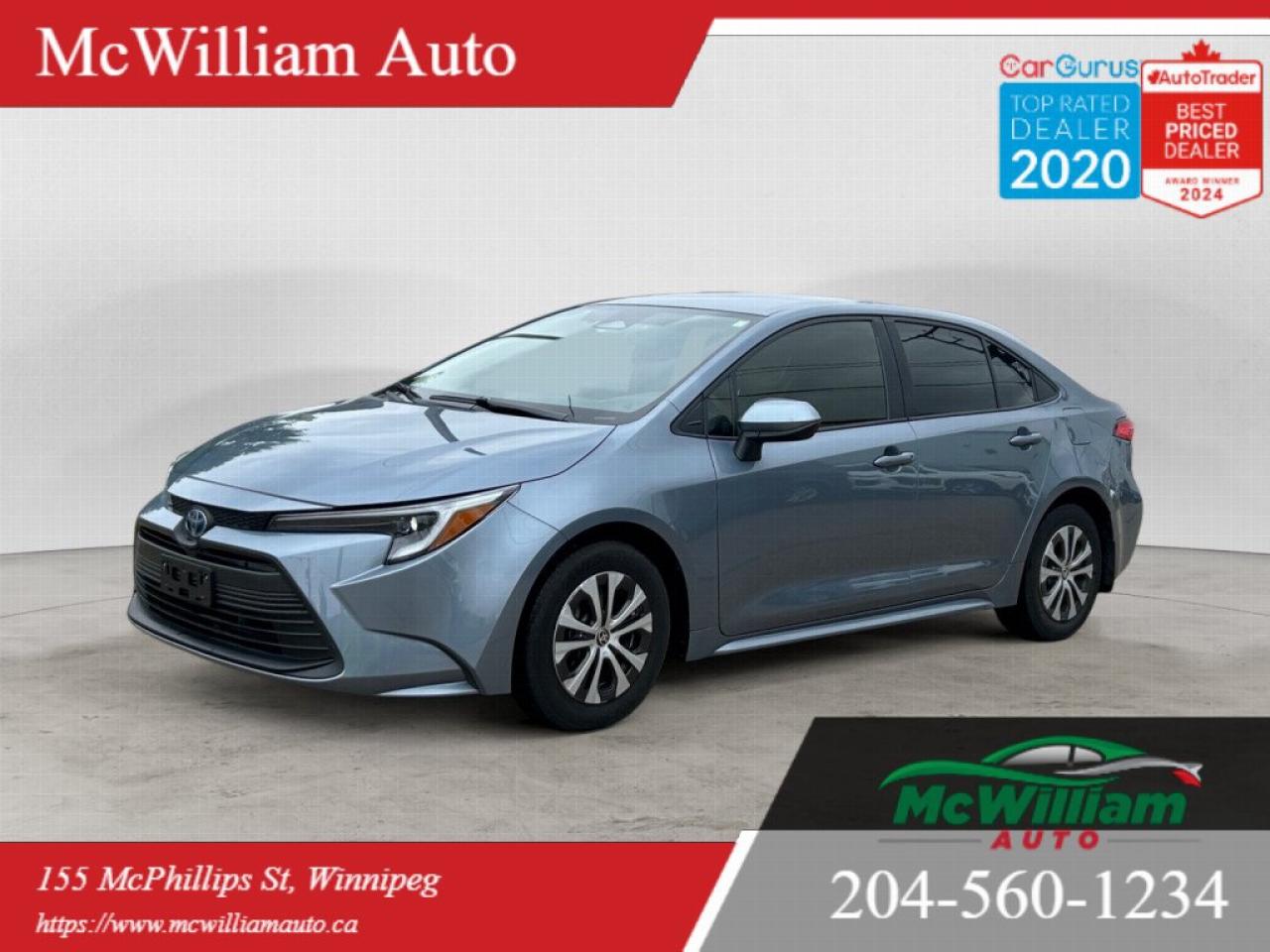 Used 2024 Toyota Corolla Hybrid AWD| HTD SEATS|STILL HAS NEW CAR SMELL| for sale in Winnipeg, MB