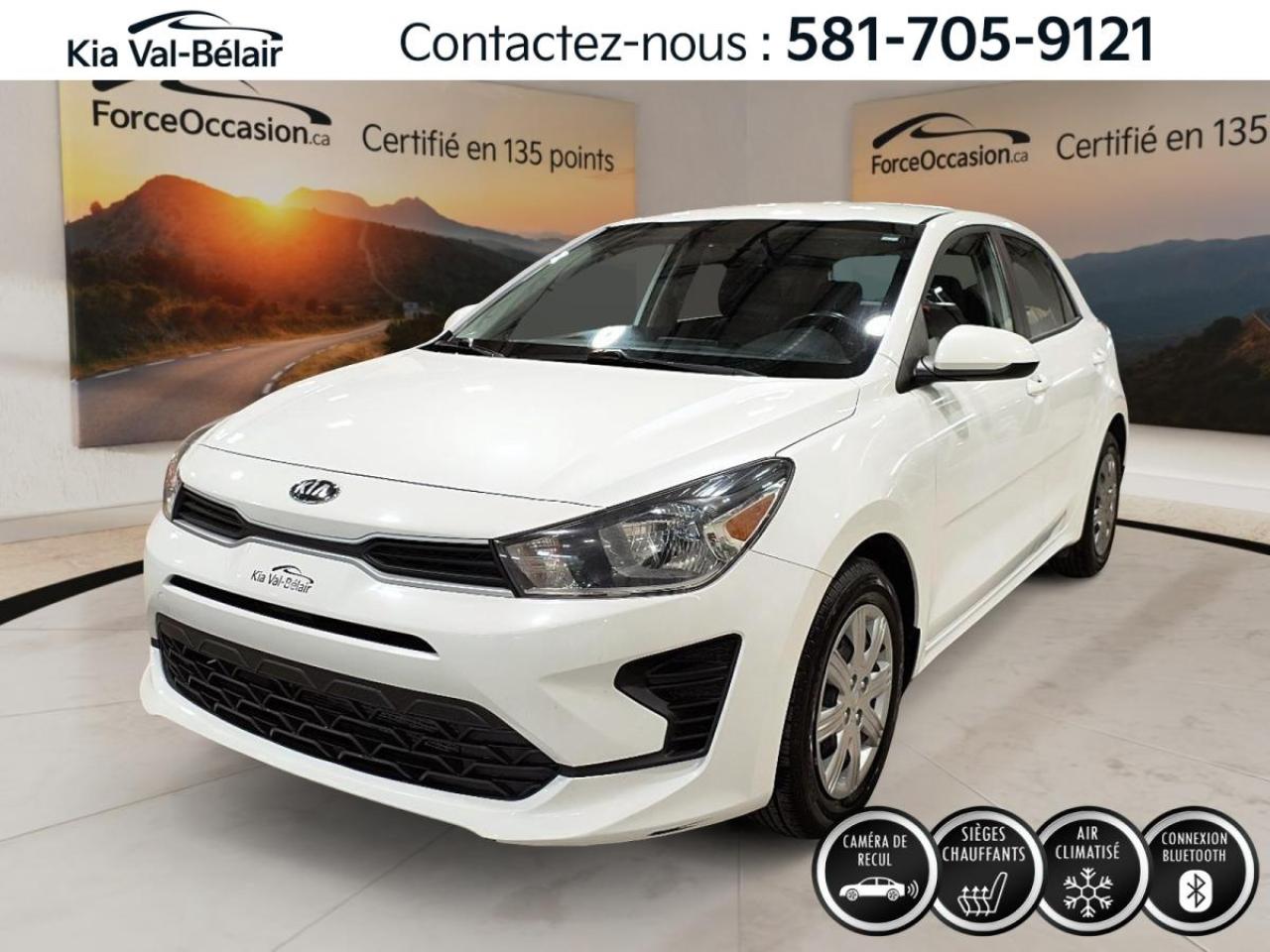 Used 2021 Kia Rio5 LX+ *CAMERA *CARPLAY *CRUISE *SIÈGES CHAUFF *A/C for sale in Québec, QC