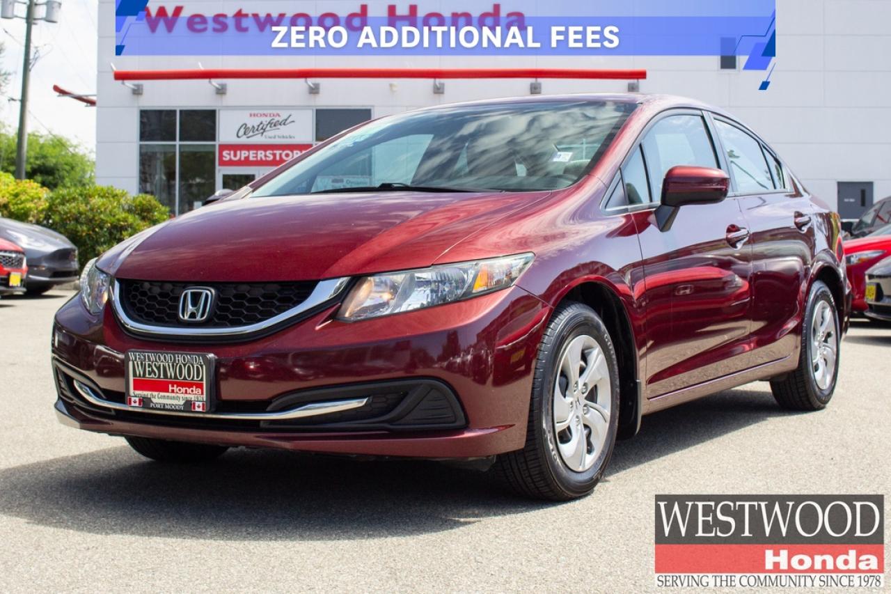 Used 2014 Honda Civic SEDAN LX for sale in Port Moody, BC