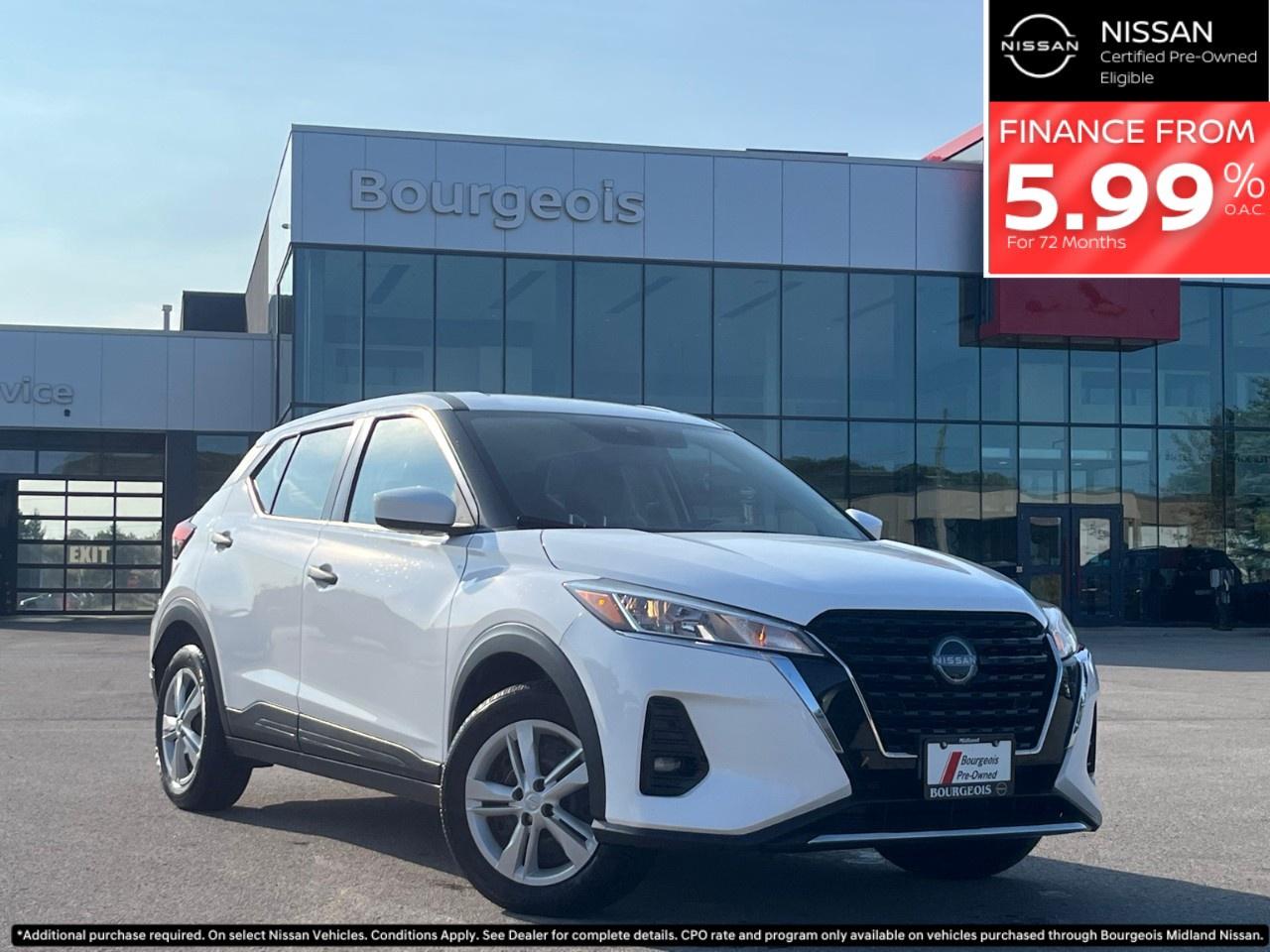 Used 2022 Nissan Kicks S FWD for sale in Midland, ON