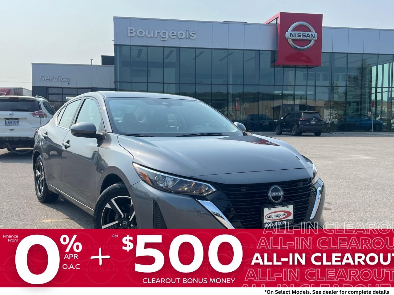 New 2025 Nissan Sentra SV CVT for sale in Midland, ON