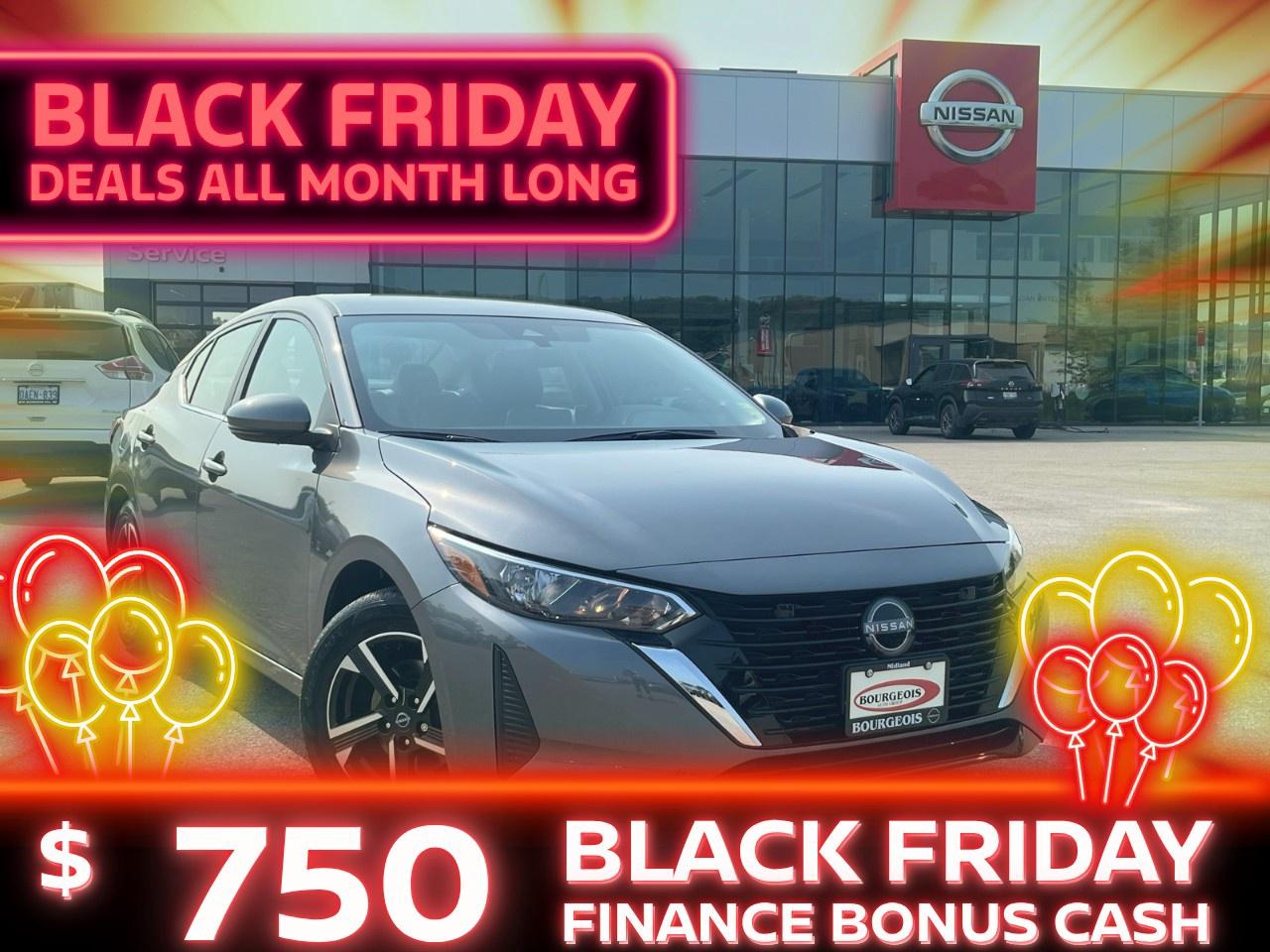 New 2025 Nissan Sentra SV CVT for sale in Midland, ON