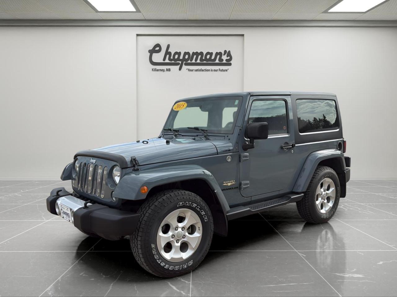 Used 2015 Jeep Wrangler Sahara for sale in Killarney, MB