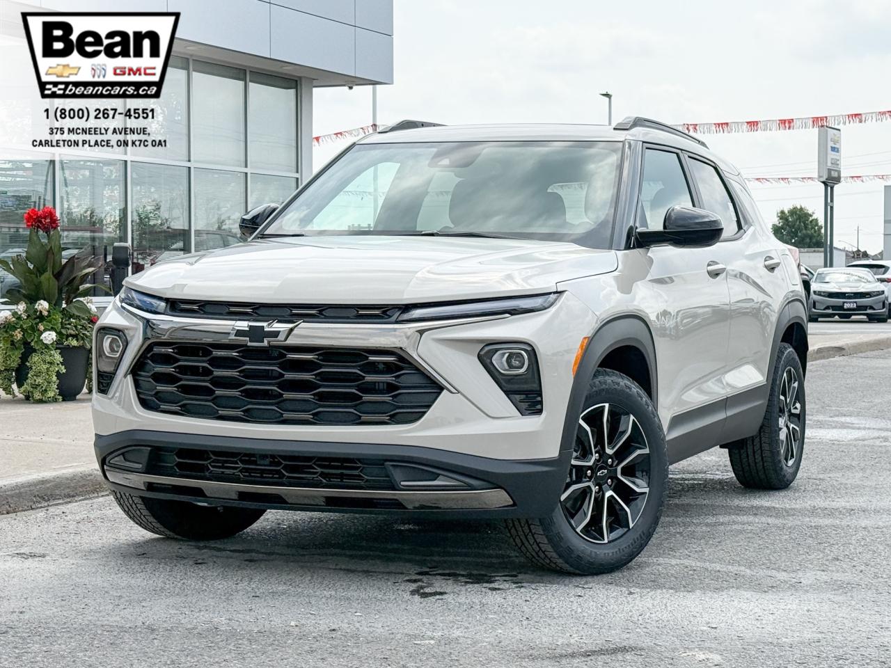New 2026 Chevrolet TrailBlazer ACTIV 1.3L 3 CYL WITH REMOTE ENTRY, HEATED SEATS, HEATED STEERING WHEEL, SUNROOF, POWER LIFTGATE, HD REAR VISION CAMERA for sale in Carleton Place, ON