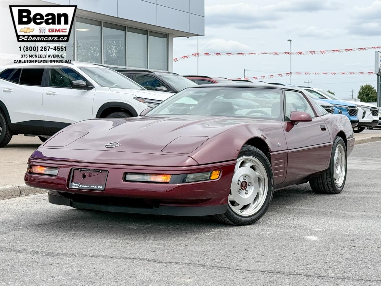 Used 1993 Chevrolet Corvette 40TH ANNIVERSARY COUPE AUTO 40th ANNIVERSARY 1LT COUPE, AUTOMATIC, CLEAN CARFAX - SUPER CLEAN CORVETTE! for sale in Carleton Place, ON