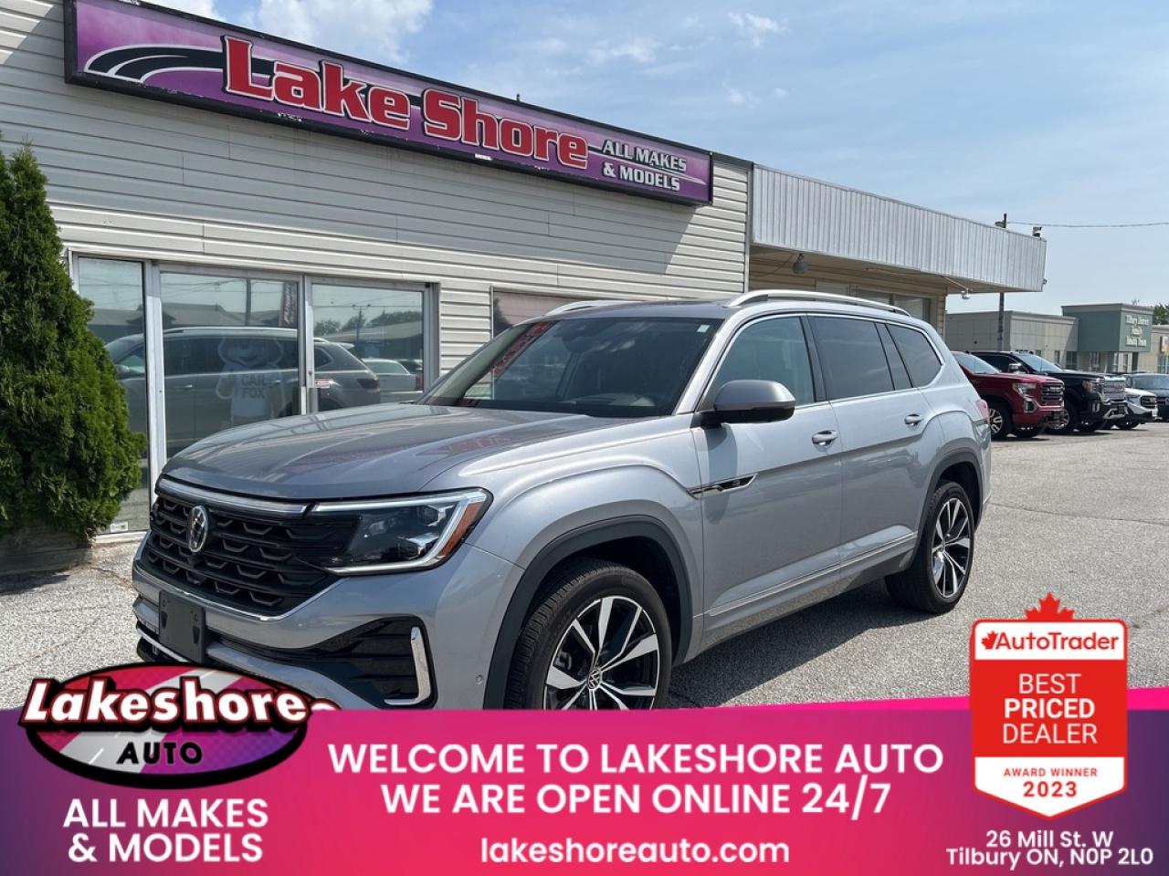 Used 2024 Volkswagen Atlas 2.0 TSI Execline Execline for sale in Tilbury, ON