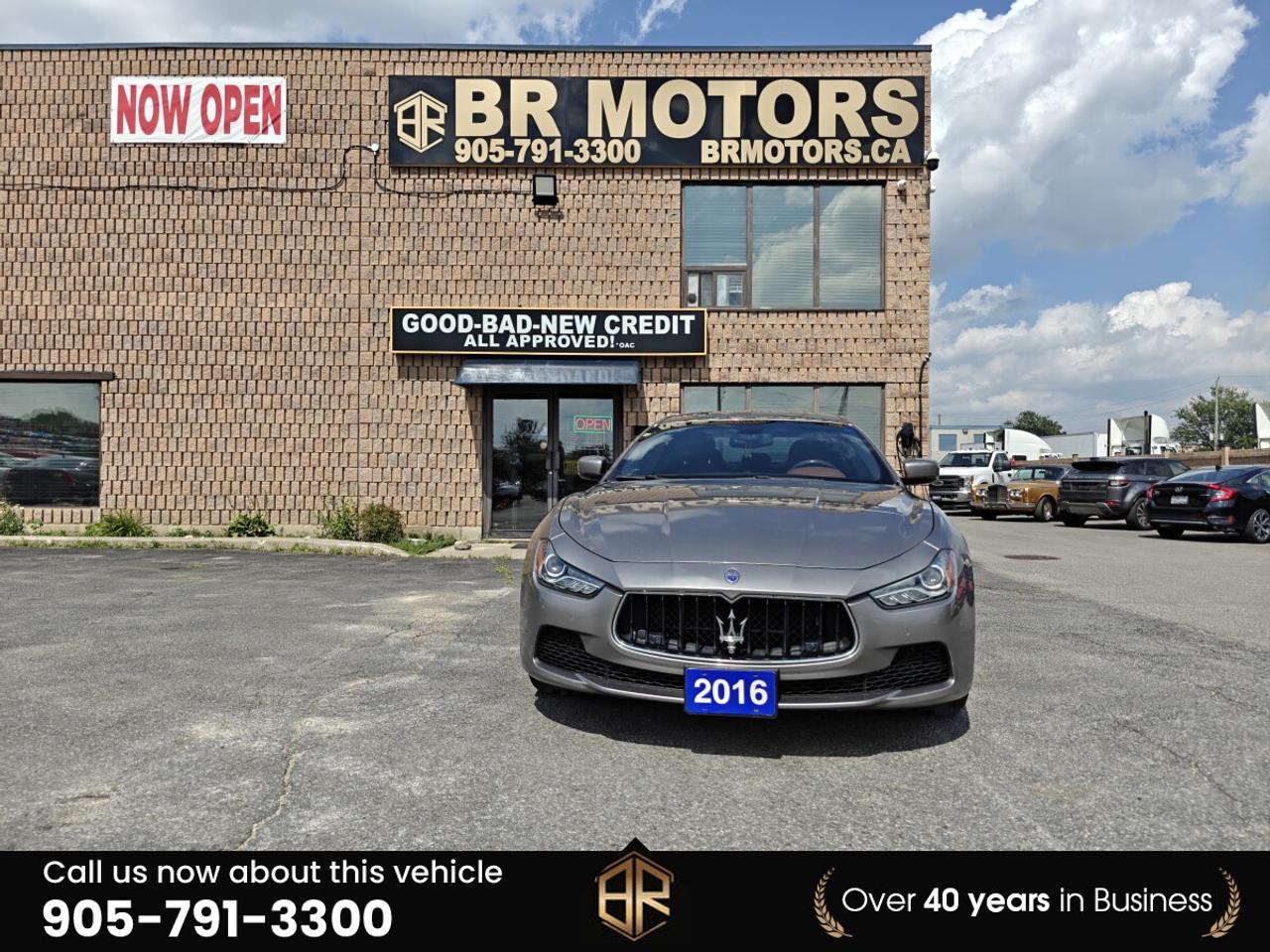 2016 Maserati Ghibli SQ4 | No Accidents Reported | AWD | Low km Photo