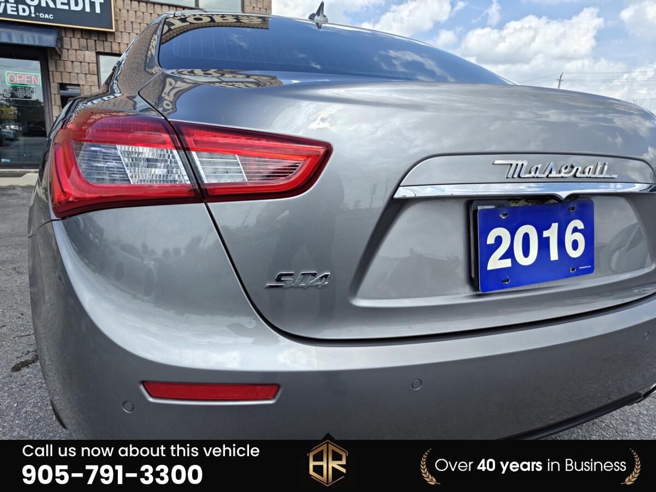 2016 Maserati Ghibli SQ4 | No Accidents Reported | AWD | Low km Photo