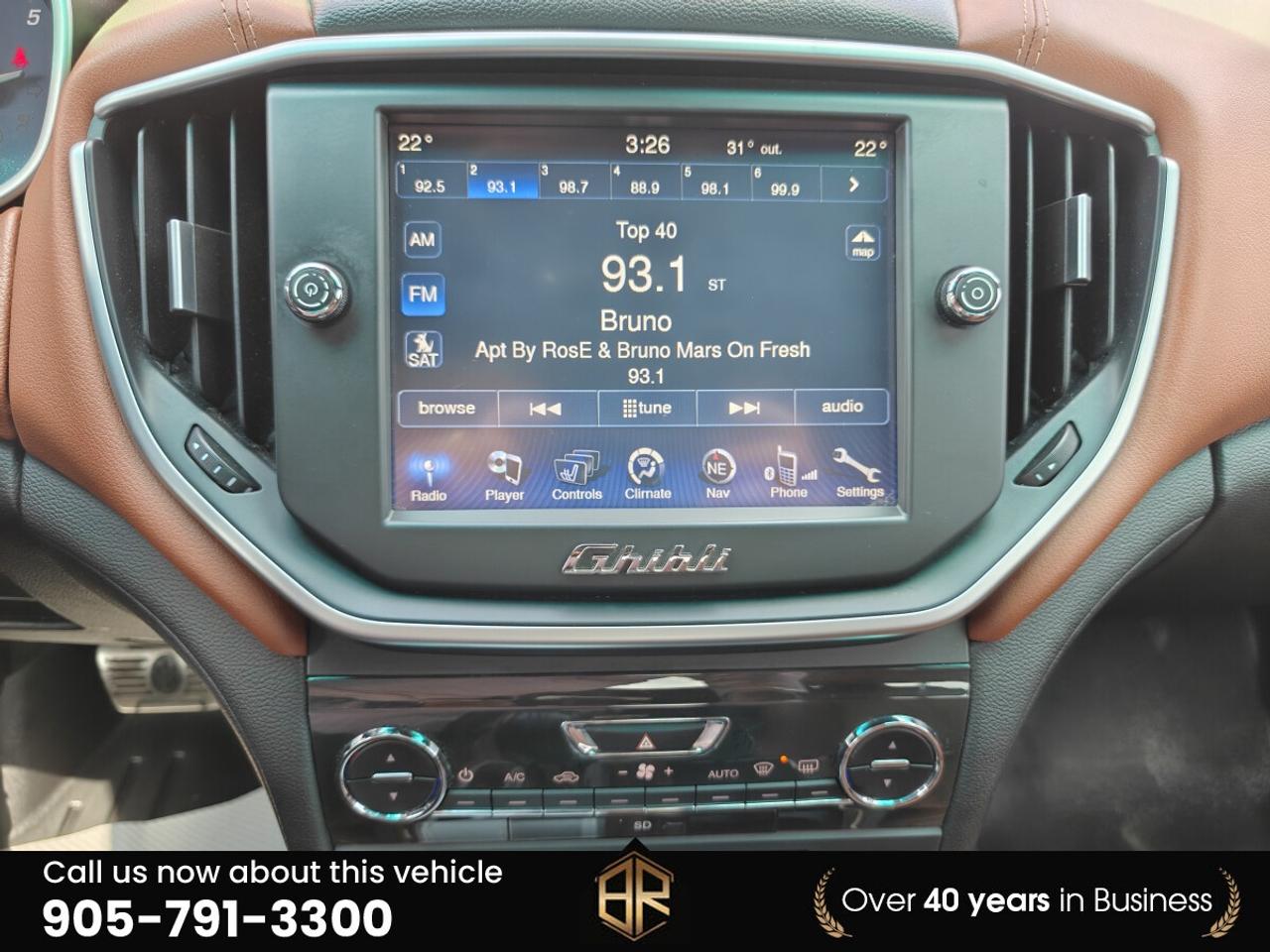 2016 Maserati Ghibli SQ4 | No Accidents Reported | AWD | Low km Photo