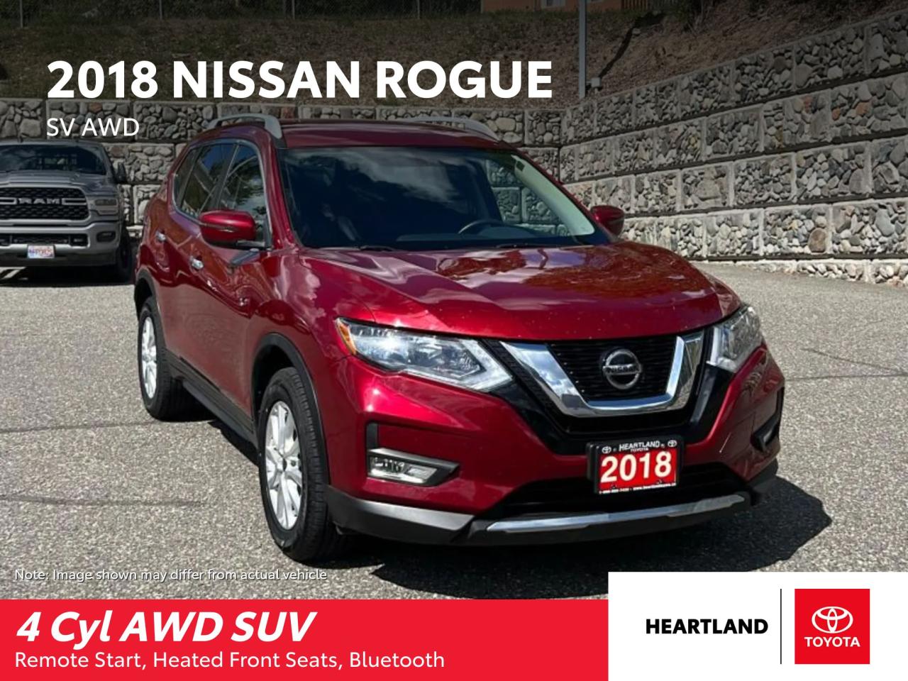 Used 2018 Nissan Rogue SV for sale in Williams Lake, BC