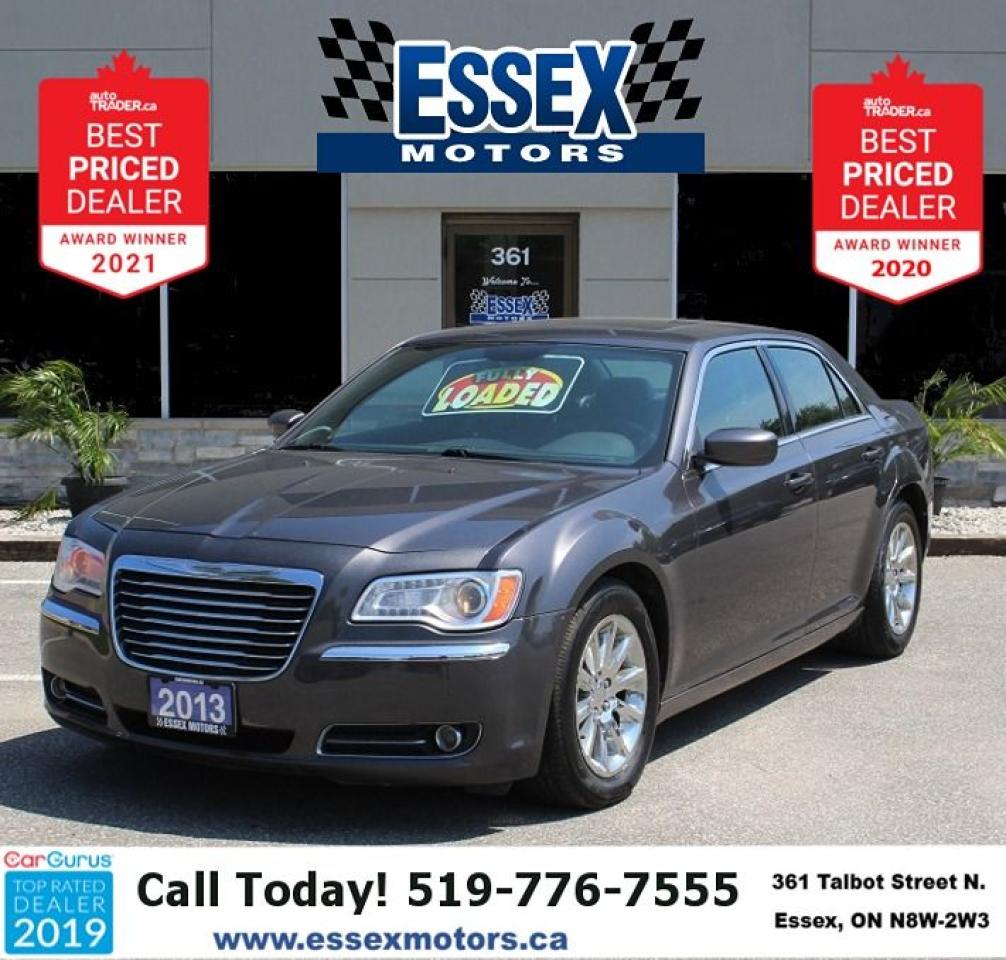 Used 2013 Chrysler 300 Touring*Low Ks*Heated Leather*Moon Roof*Bluetooth for sale in Essex, ON