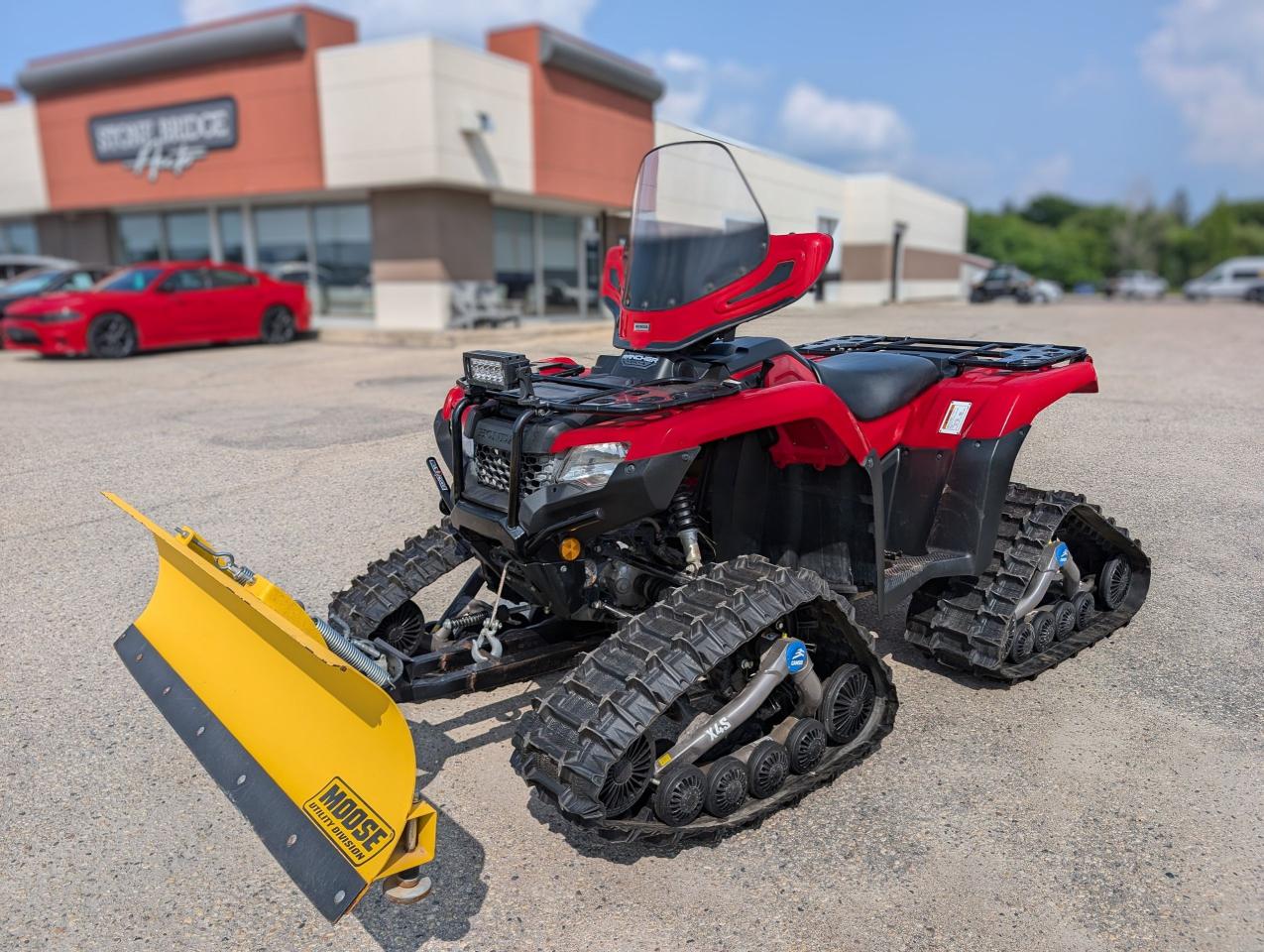 Used 2022 Honda TRX420FM1S Rancher | Tracks and Wheels Included for sale in Steinbach, MB
