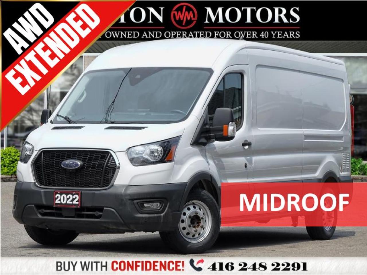 Used 2022 Ford Transit 250 AWD*REV-CAM*MIDROOF*EXTENDED*NAVI*POWER GROUP for sale in Toronto, ON
