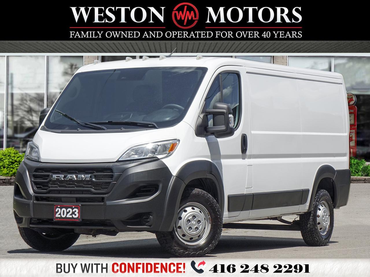 Used 2023 RAM ProMaster SHELVING*REVCAM*PWR LOCKS&WINDOWS for sale in Toronto, ON