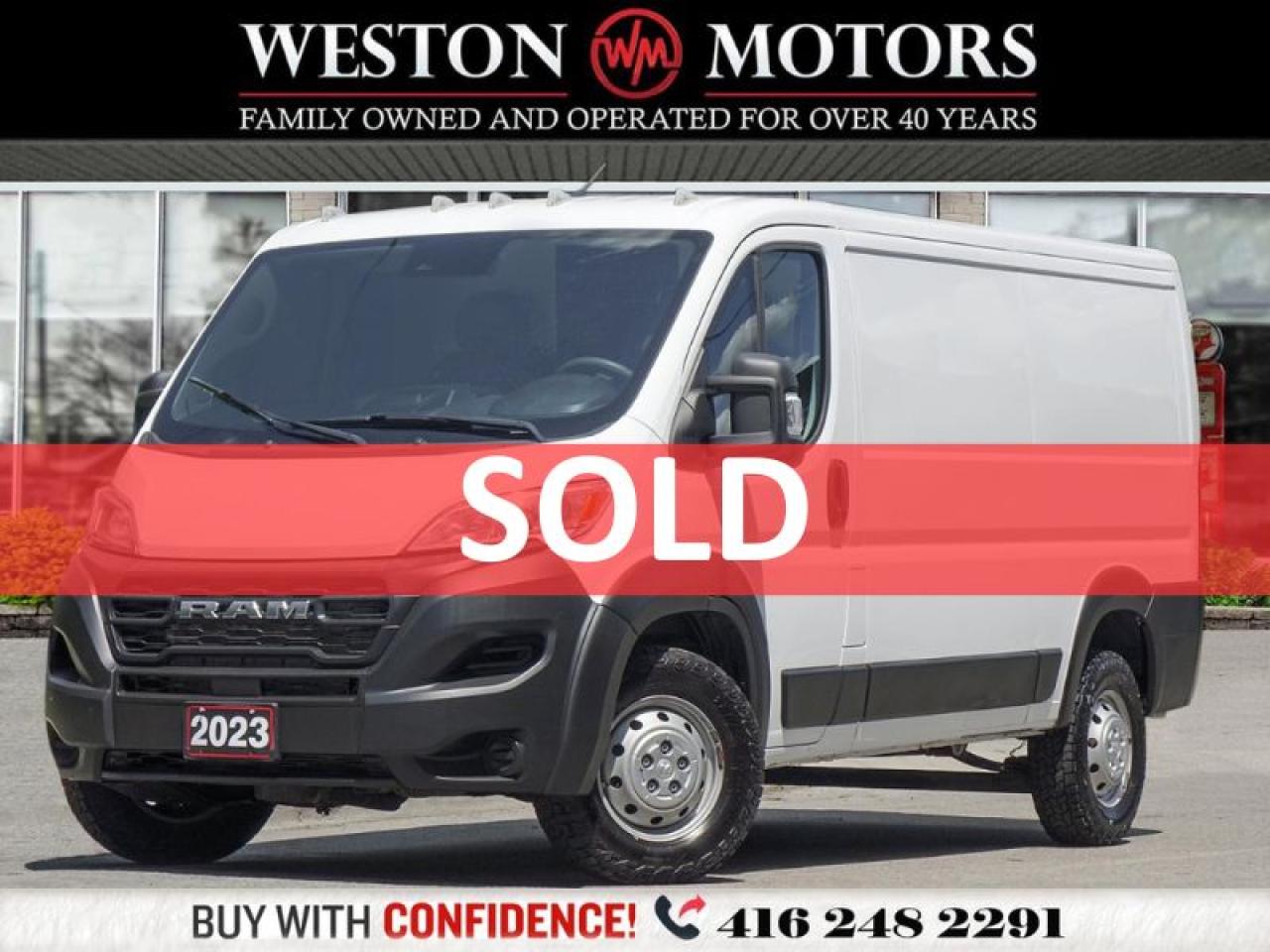 Used 2023 RAM ProMaster SHELVING*REVCAM*PWR LOCKS&WINDOWS for sale in Toronto, ON
