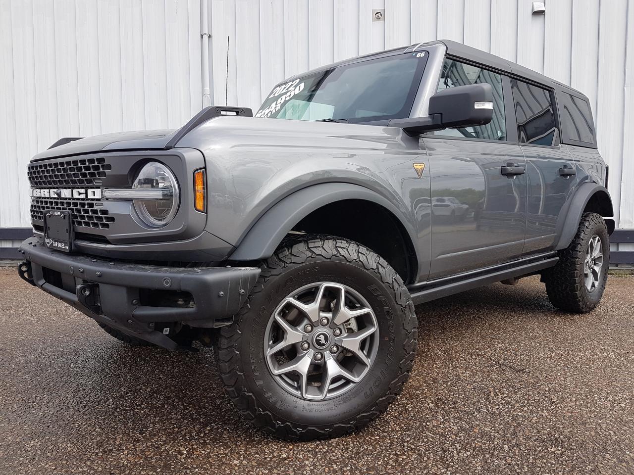 2022 Ford Bronco BADLANDS Advanced 4x4 *LEATHER-NAVIGATION*