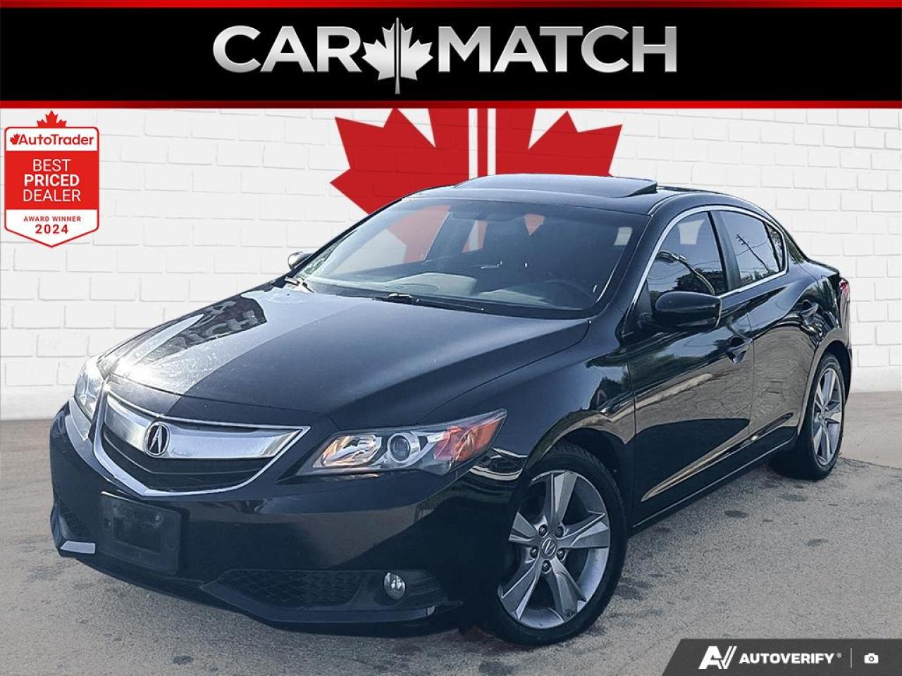 2014 Acura ILX PREMIUM / NO ACCIDENTS / LEATHER / ROOF / REAR CAM