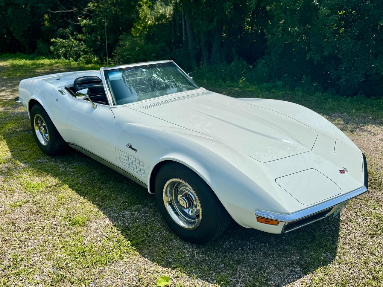 1972 Chevrolet Corvette Convertible 4-Speed Manual with A/C - Photo #2