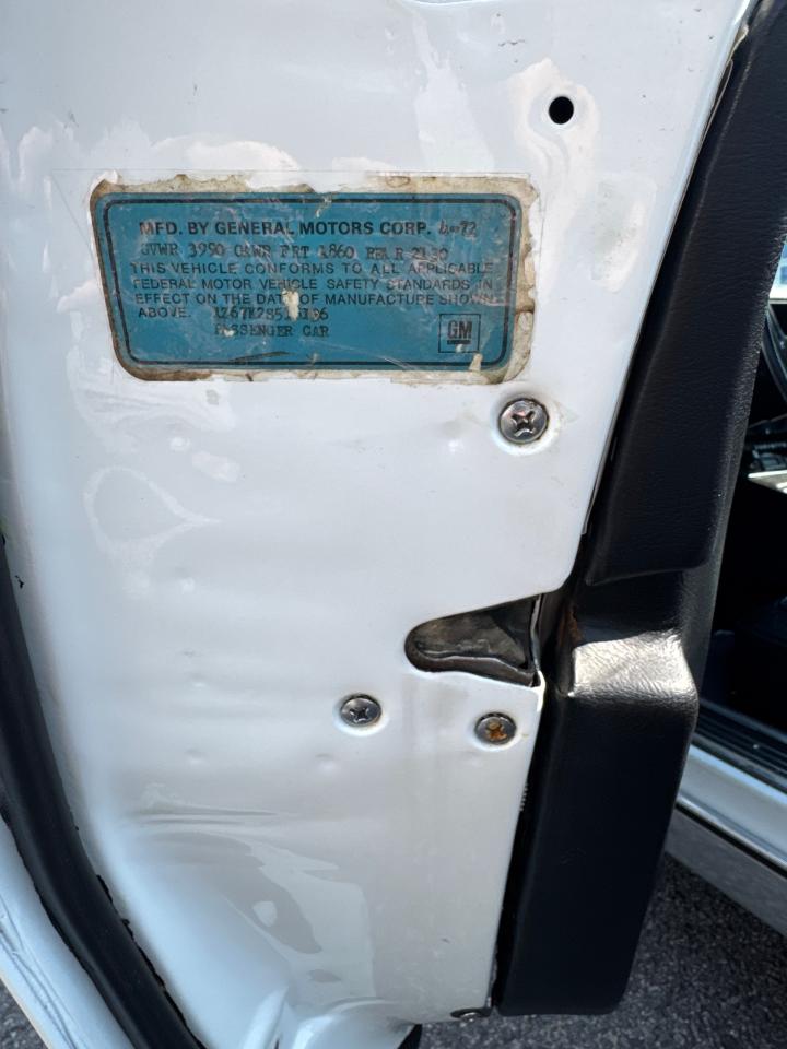 1972 Chevrolet Corvette Convertible 4-Speed Manual with A/C - Photo #23