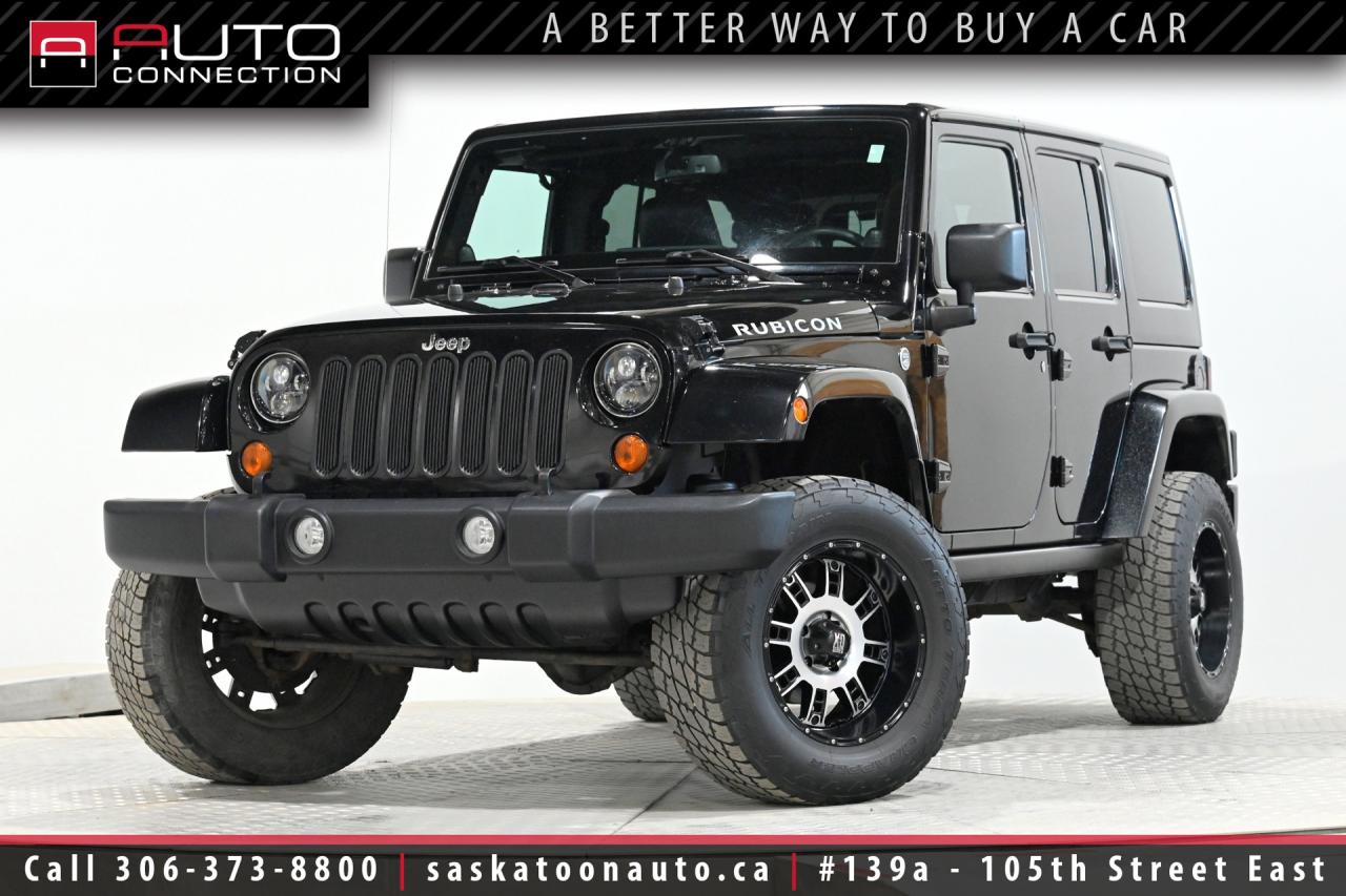 Used 2013 Jeep Wrangler Unlimited Rubicon - LOW KMS - SK VEHICLE - NAVIGATION - LEATHER for sale in Saskatoon, SK