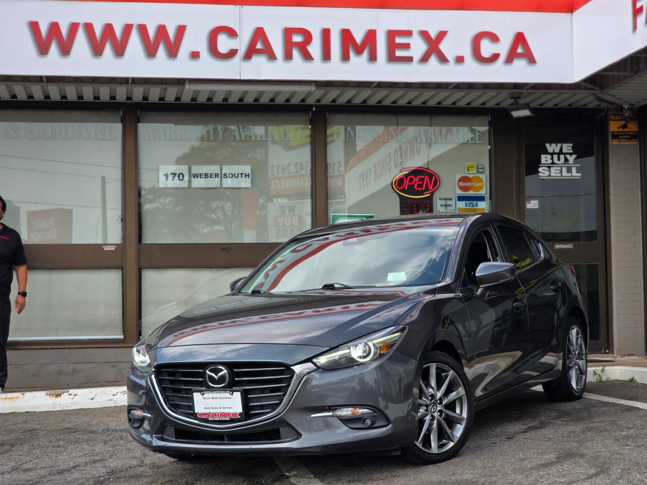 Used 2018 Mazda MAZDA3 GT Leather | BOSE | Sunroof | Heated Seats | Heated Steering for sale in Waterloo, ON