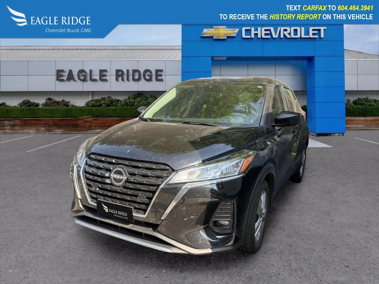 Used 2024 Nissan Kicks Overhead airbag, Passenger vanity mirror, Power steering, Power windows, Remote keyless entry, Sport steering wheel, Steering wheel mounted audio controls for sale in Coquitlam, BC