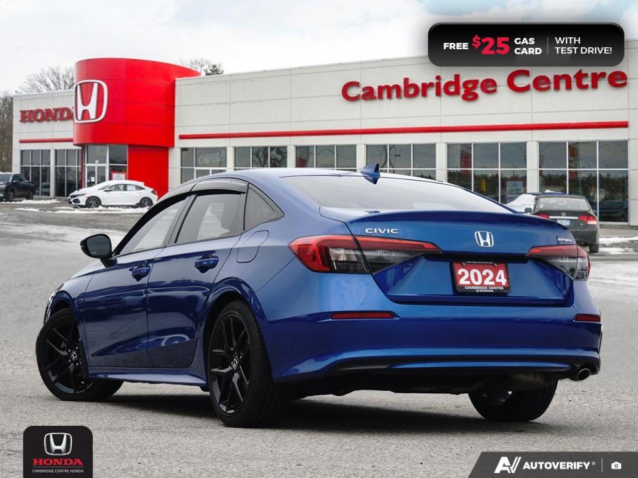 2024 Honda Civic Sport HONDA SENSING TECHNOLOGIES | REARVIEW CAMERA | APPLE CARPLAY™/ANDROID AUTO™ Photo