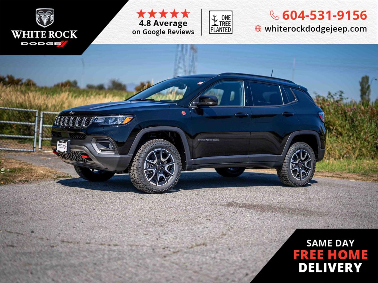 New 2025 Jeep Compass Trailhawk for sale in Surrey, BC