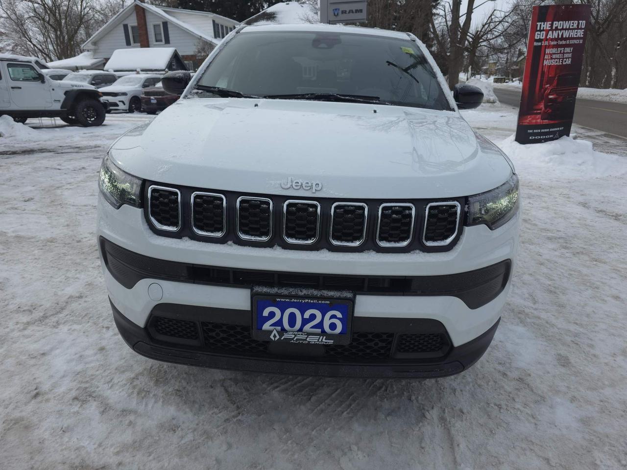 2026 Jeep Compass Sport 4x4! HEATED FRONT SEATS! 0% FINANCING UP TO 60 MONTHS! Photo