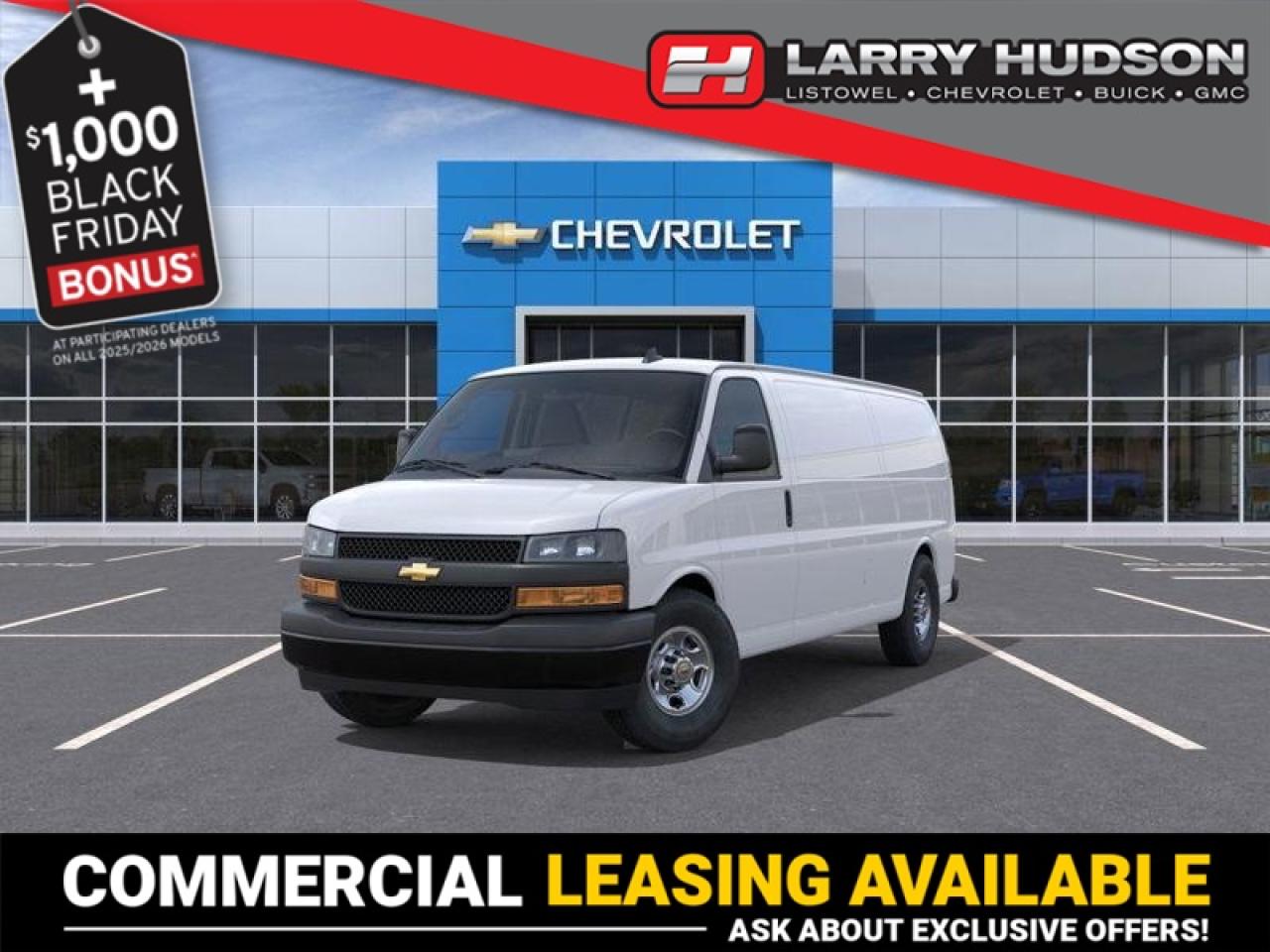 New 2025 Chevrolet Express 3500 Work Van for sale in Listowel, ON